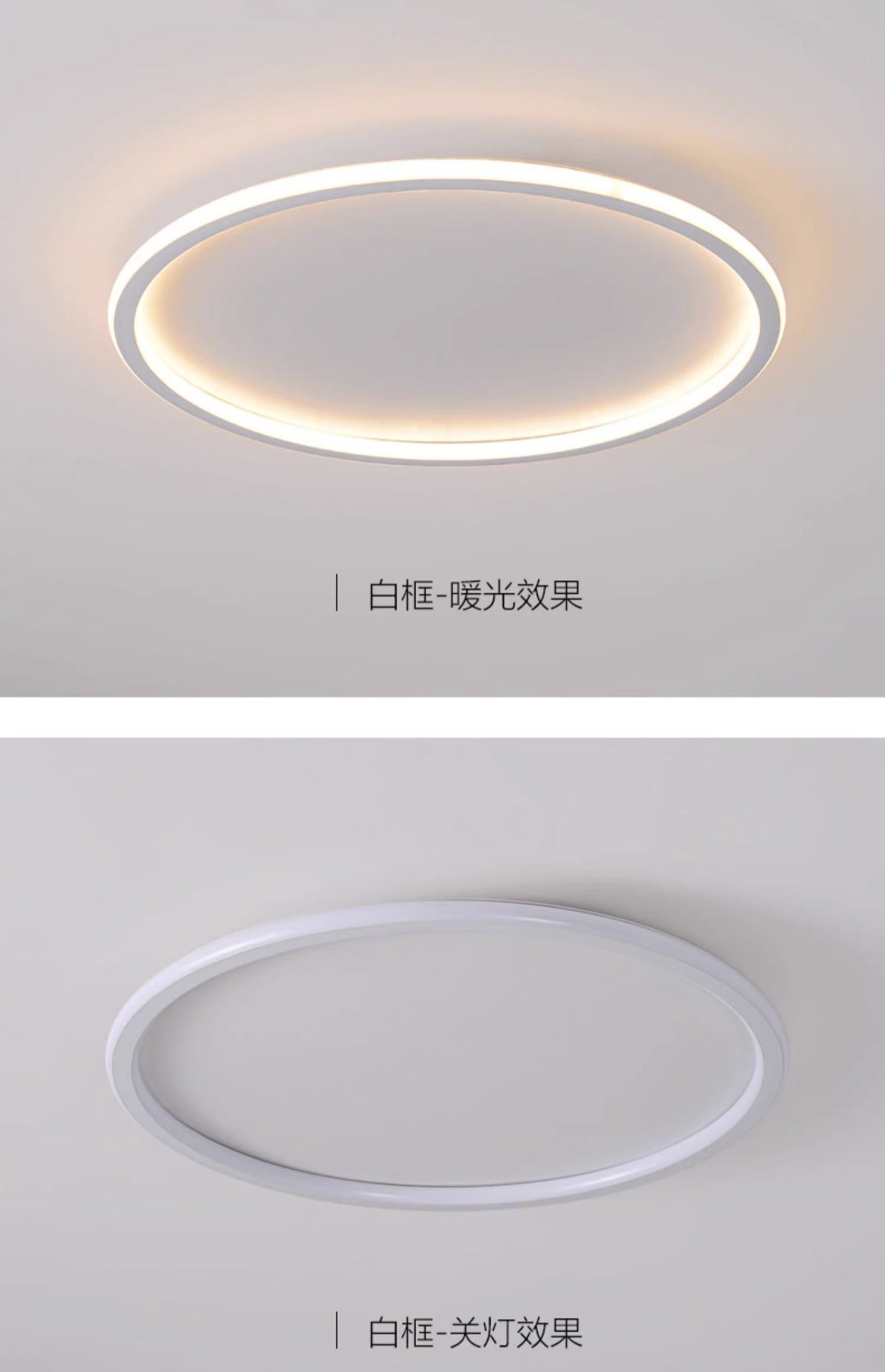 Full Spectrum  Ceiling Light Cream Style Modern Minimalist Living Room Light Master Bedroom Nordic Whole House Combination Zhongshan Lighting