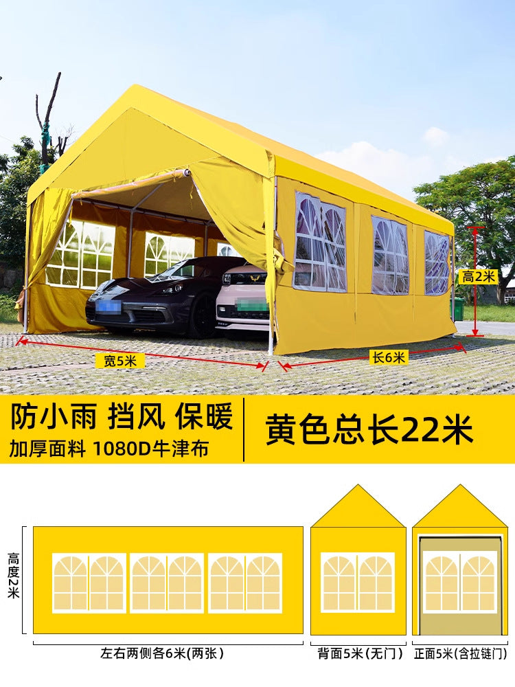 Camping Internet Celebrity Market Stall Tent Cover Thickened Windproof Rainproof Coldproof Outdoor Windproof Cloth Distribution and Dropshipping