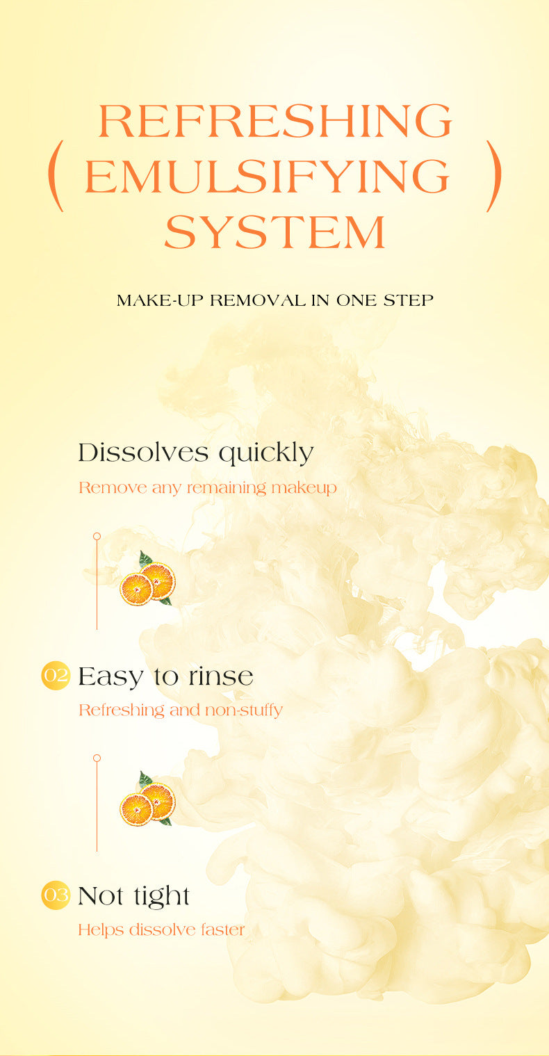 ICVC#Makeup Remover Cream Facial Cleansing Easy Makeup Removal Vitamin C Moisturizing cream30g Packaging European Beauty Makeup