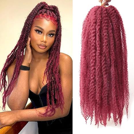 Wig African Big Hair Caterpillar Export Wholesale Synthetic Crochet Hair Fluffy Small Curls Multi-color Marley Hair