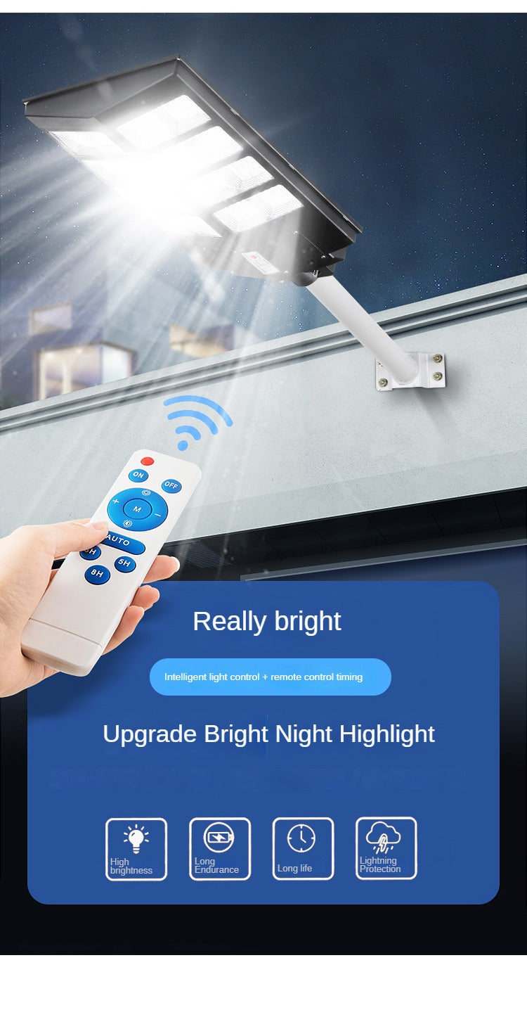 Outdoor Ip65 Waterproof Road Night Lighting Waterproof Energy-Saving Solar Street Light