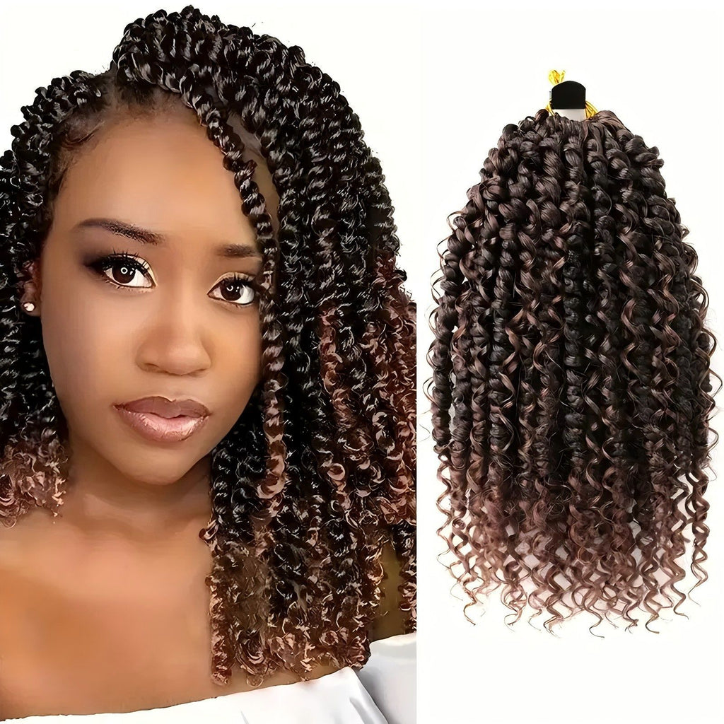 Cross-border Wig Hot Item Boho Passion Twist Crochet Hair High Temperature Silk Crochet Hair Chemical Fiber