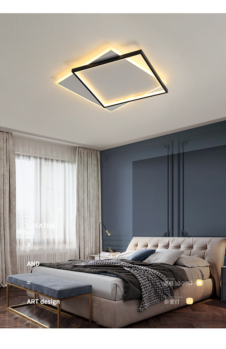 Lamp in the Living Room Modern Minimalist and Magnificent led Ceiling Light Bedroom Main Household Large Lighting Fixture Whole House Package Set