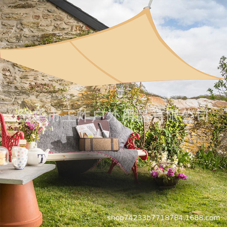 Canopy Outdoor BBQ Camping Picnic Portable Rectangular4X4Sun Protection Heat Insulation Rainproof Sunshade Sail