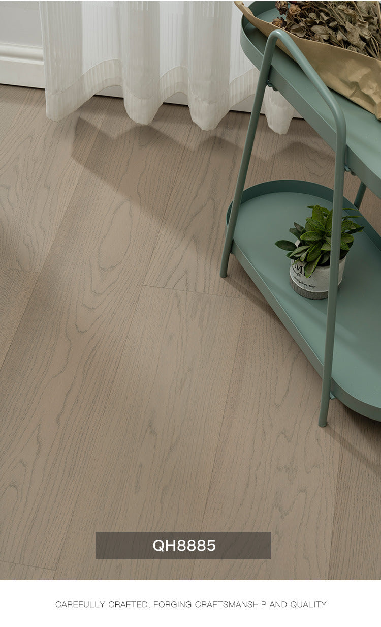 Oak Black Walnut Full Birch Base Material Multi-layer Solid Wood Composite Flooring Wear-resistant Medieval Style Song Dynasty Aesthetics ENF Environmental Protection