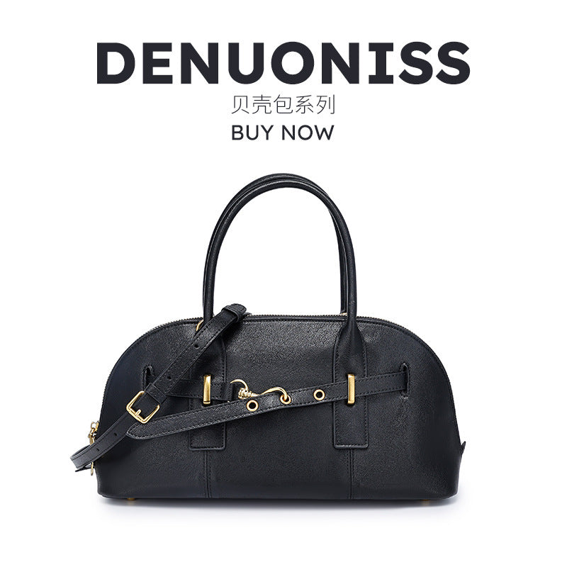 Liao Family Retro Tote Bag for Women, Large Capacity, New Trendy Fashion Women's Bag, Versatile Underarm Single Shoulder Bag, Commuting Crossbody Bag