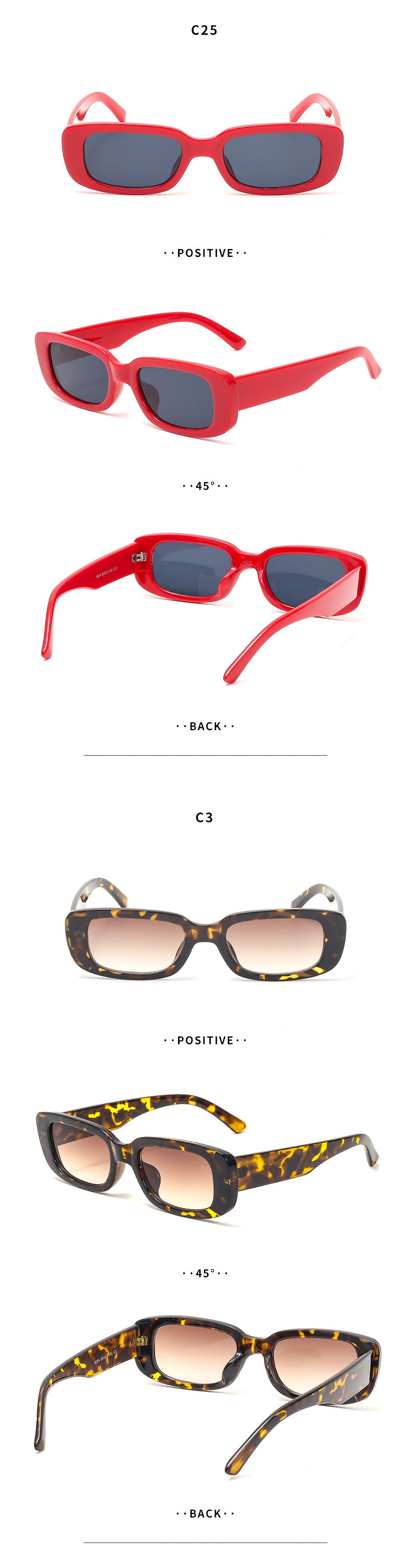 Vintage Cat Eye Sunglasses for Women Fashion Trend Oval Small Frame Sunglasses Sun Protection Glasses sunglasses