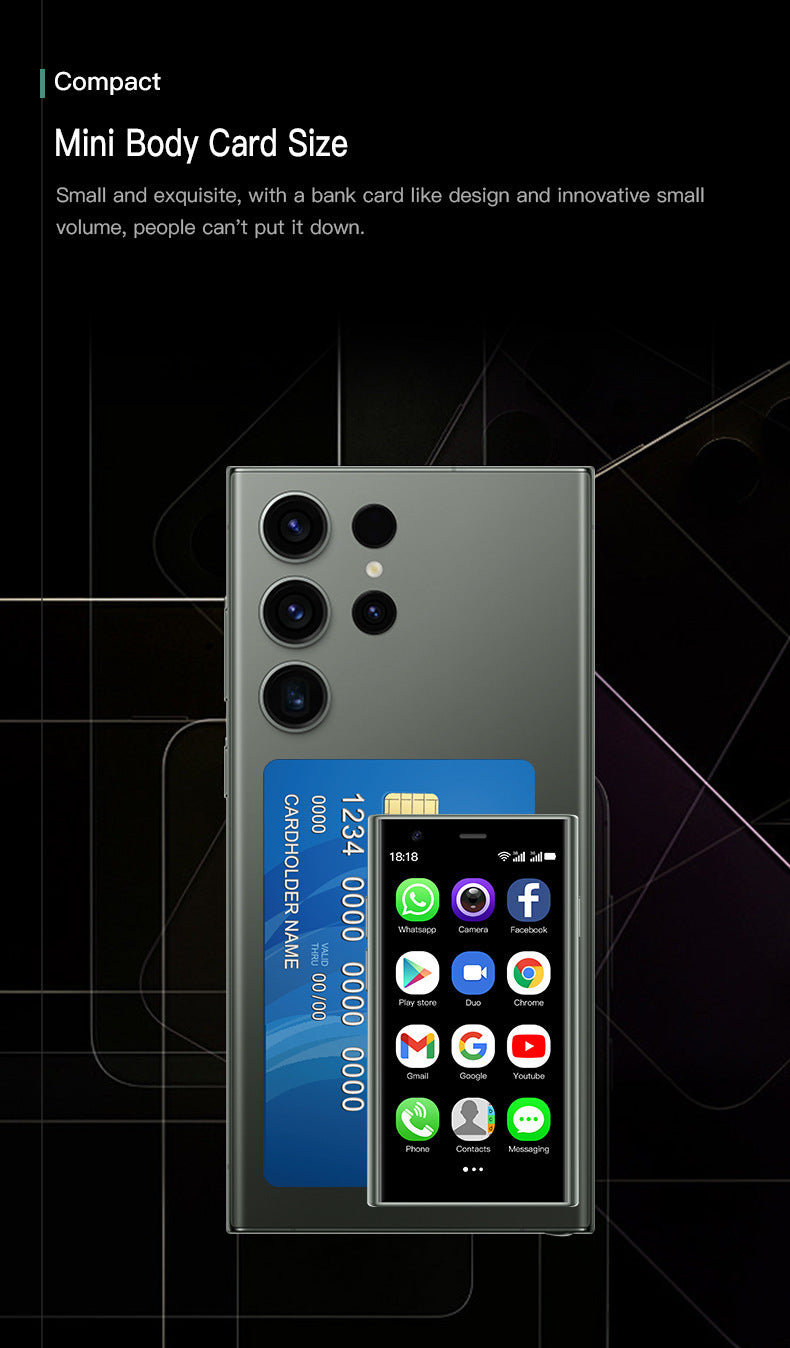 S23pro Mini Smartphone Ultra Small Quad-Core Android System Google Backup Hot Sale