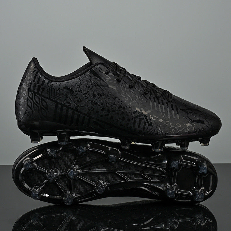 New Men's Football Shoes Low-Cut Long Spikes Broken Spikes Youth Student Professional Training Sports Shoes