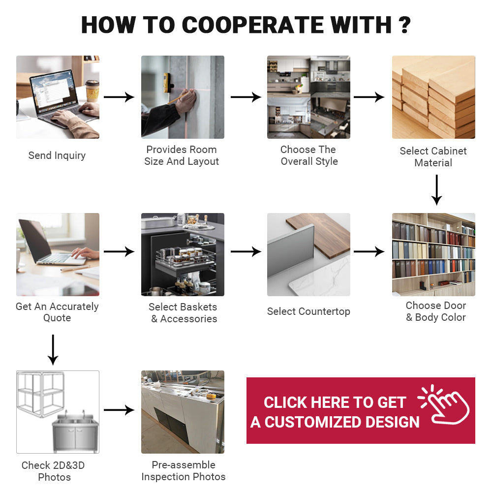 2024 Latest Modern Kitchen Stainless Steel Designs Custom Modular Modern Stainless Steel Kitchen Cabinets