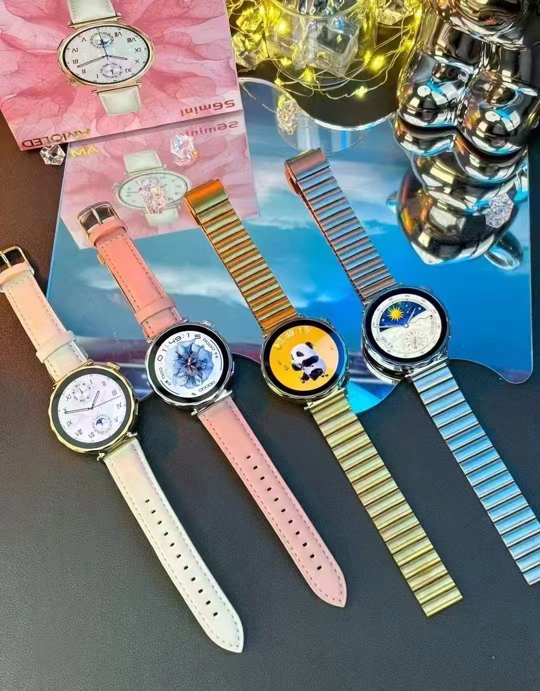 S6 Mini Smart Watch1.32inch Bluetooth Call True Heart Rate Pedometer Sleep Exquisite Women's Sports