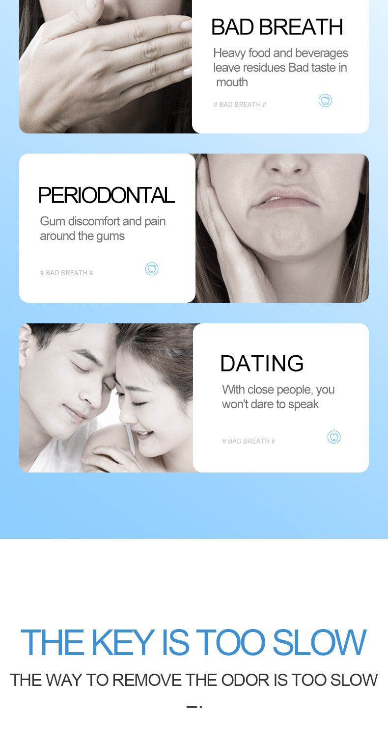 All English Mouthwash250ml  SADOER Peach Mint Lemon Oral Care  Foreign Trade Wholesale