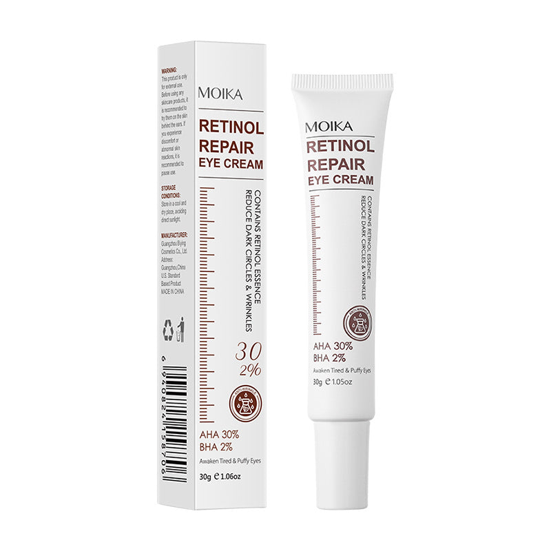 In Stock Double Tube Retinol Anti-Wrinkle Face Cream Eye Cream Skin Care Essence Eye Cream Stick Skincare Products
