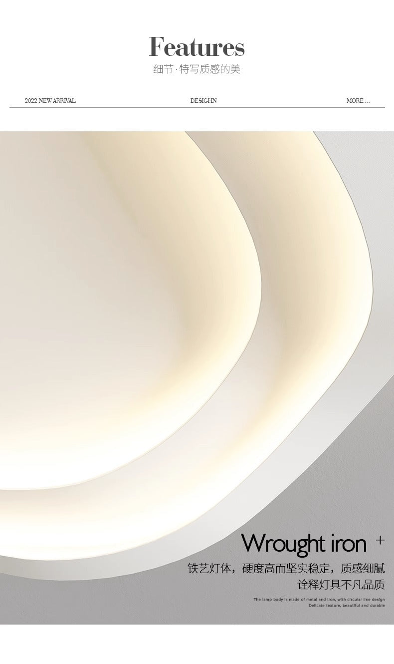 Lamp in the living room LED Creative Internet Celebrity New Style Lighting Modern Minimalist Bedroom Lamp2025Full Spectrum Eye Protection Ceiling Light