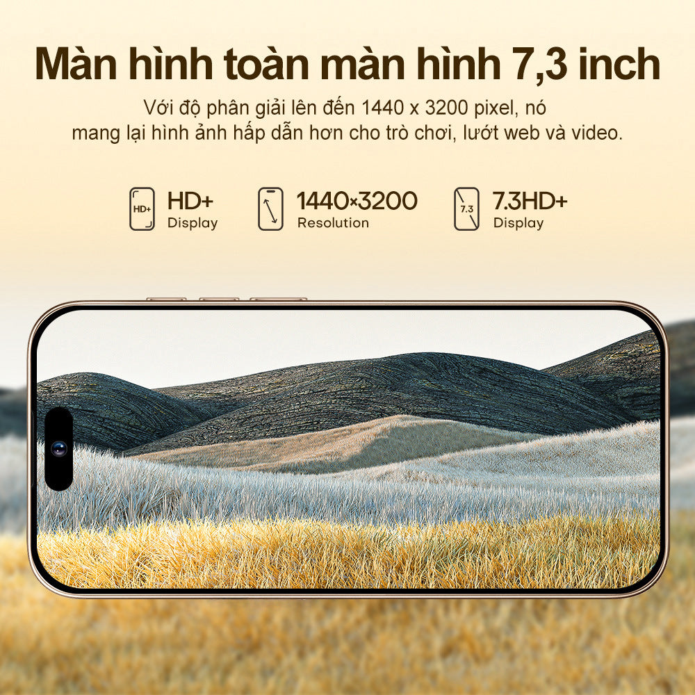 Hot Selling Mobile Phone List i16ProMAX2+16High-definition Large Screen In Stock16pro Smartphone