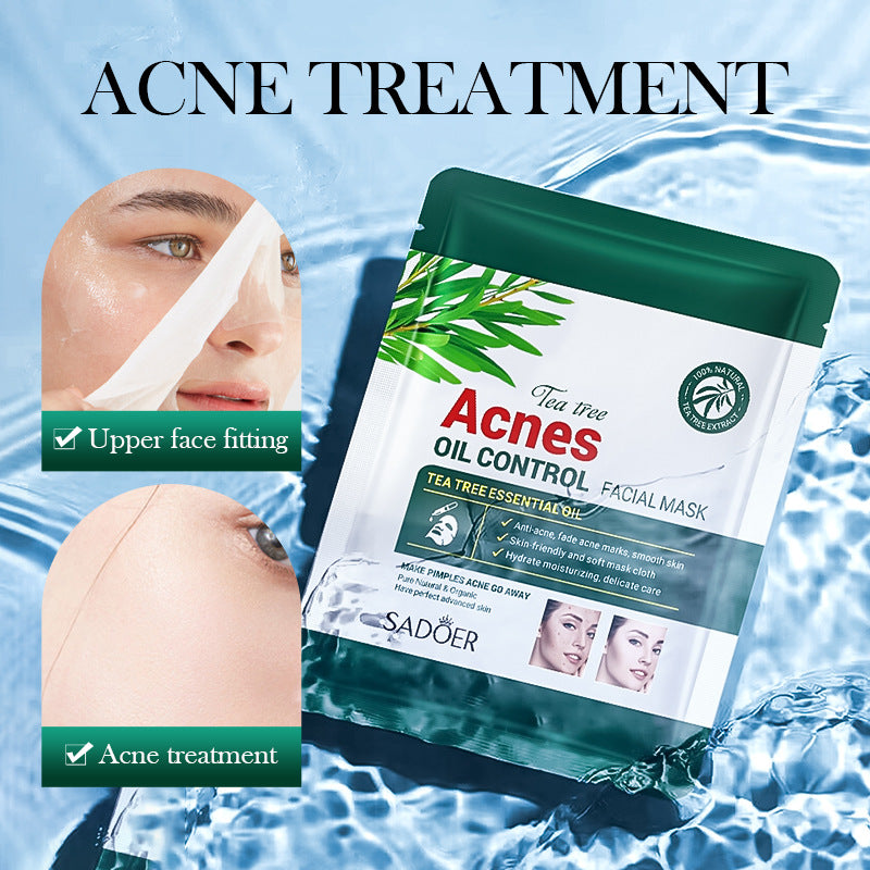 Full English Tea Tree Facial Mask25g SADOER Refreshing Moisturizing Tablets for  Wholesale