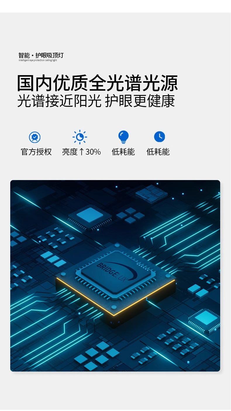 Whole House Package Full Spectrum LED Ceiling Lamp Modern Minimalist Bedroom Balcony High-end Zhongshan Lighting Living Room Lamp