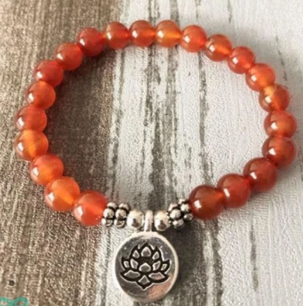 108Pink Quartz Bracelet Lotus Pendant Necklace Bracelet Buddhist Bead Necklace Factory Direct Sale