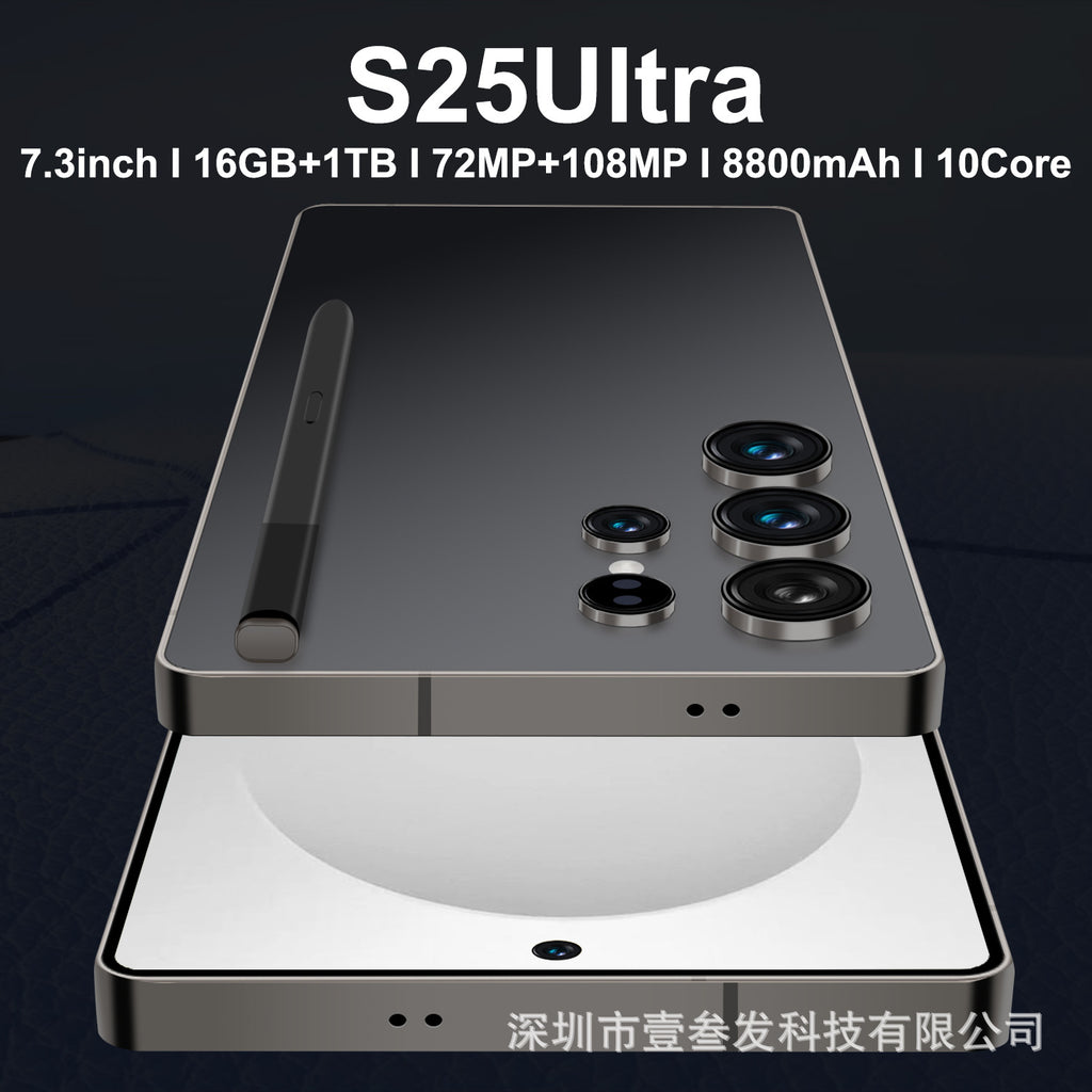 New S25 Ultra Smartphone 16+1T High-end7.3Inch Large Screen Factory5G Mobile Phone