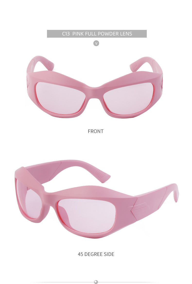 Steampunk Style Y2K Sunglasses for Men Cycling Sports Sunglasses for Women Wholesale