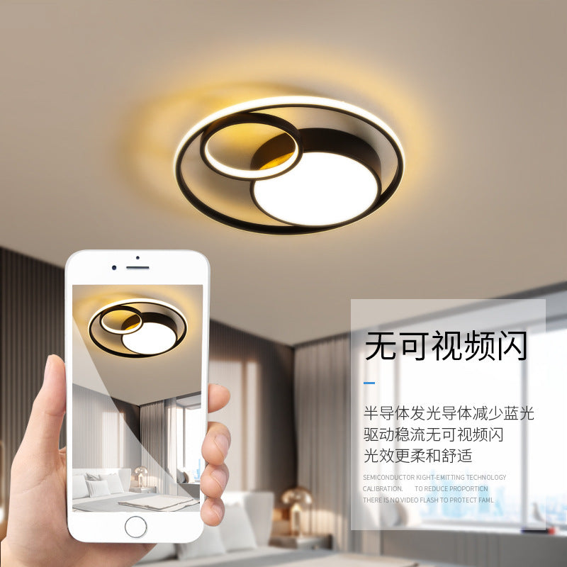 Nordic Lighting Fixtures led Ceiling Lamp2025New Year's Creative Internet Celebrity Master Bedroom Simple Modern Bedroom Lighting Room