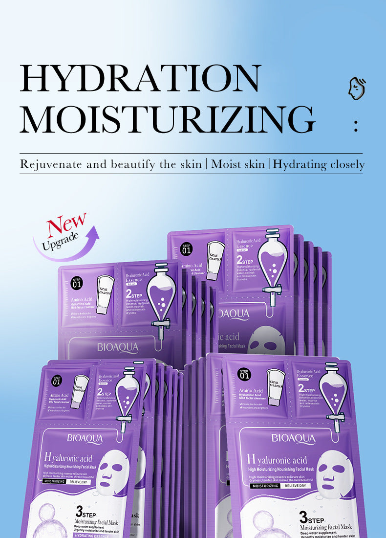 Full English Trilogy Face Mask BIOAOUA Cleansing Facial Cleanser Hydrating Essence  Wholesale