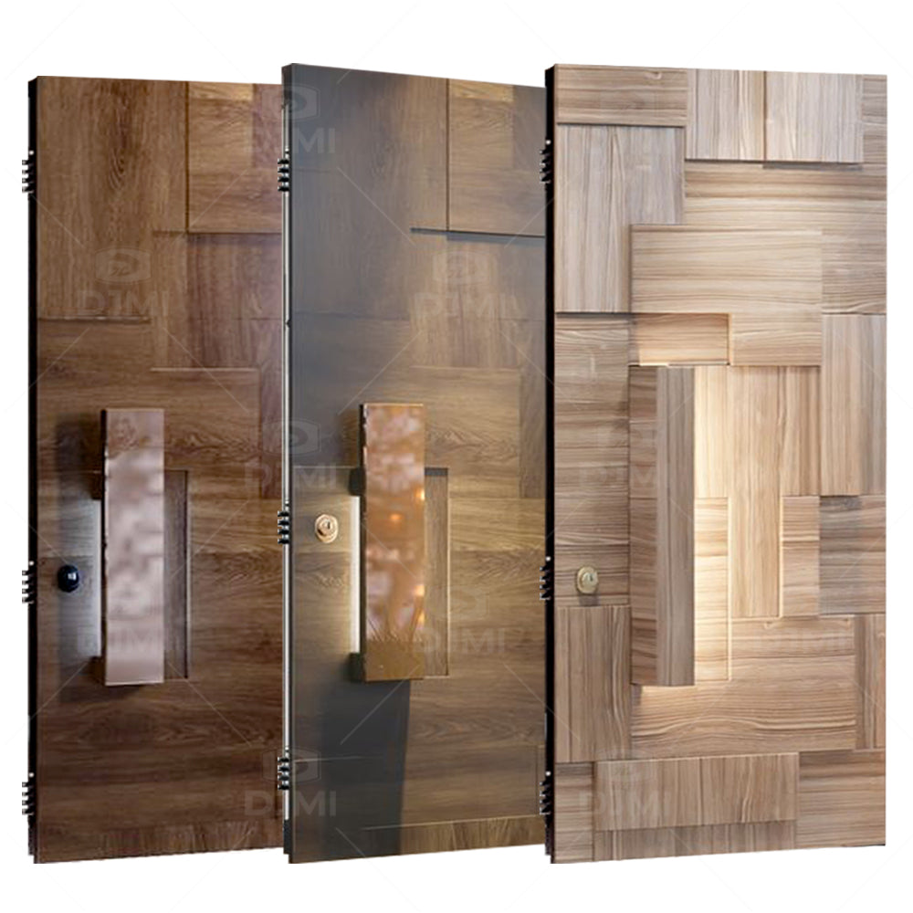 Exterior Front Doors for Houses Modern Doors for Houses Wood Entry Wooden Villa Entrance Door Single French Front