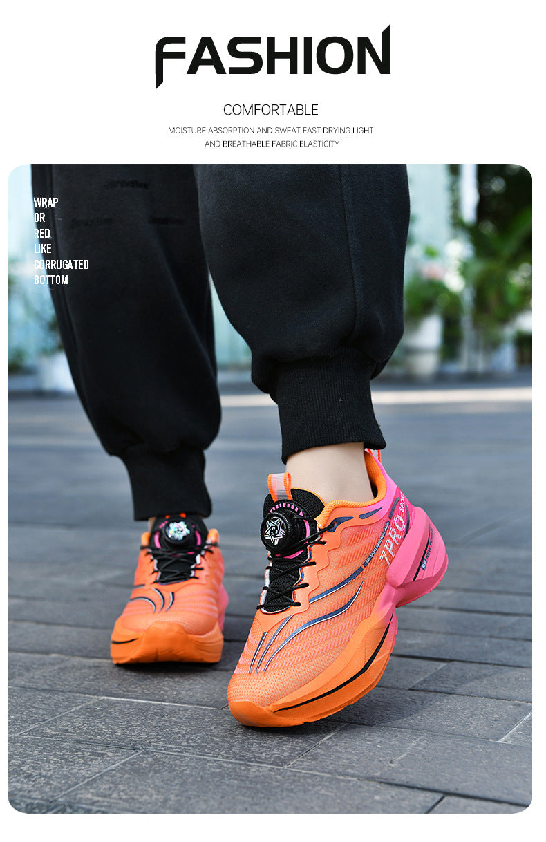 Red Rabbit7Pro Children's Shoes New Fashion Versatile Soft Sole Sports Shoes Breathable Non-Slip Youth Training Running Shoes