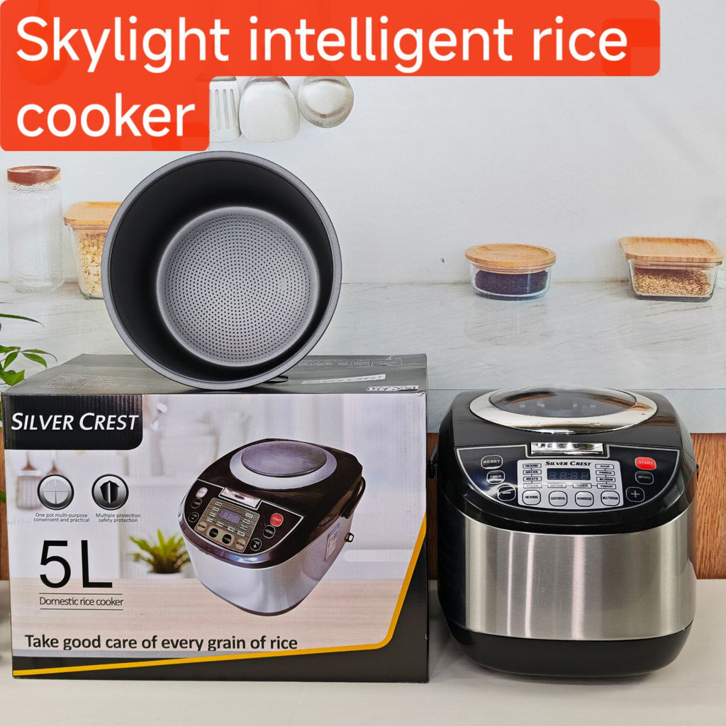 5L Rice cooker Electric Rice Cooker Household Smart Rice Cooker Large Capacity Appointment Timing  UK Plug EU Plug