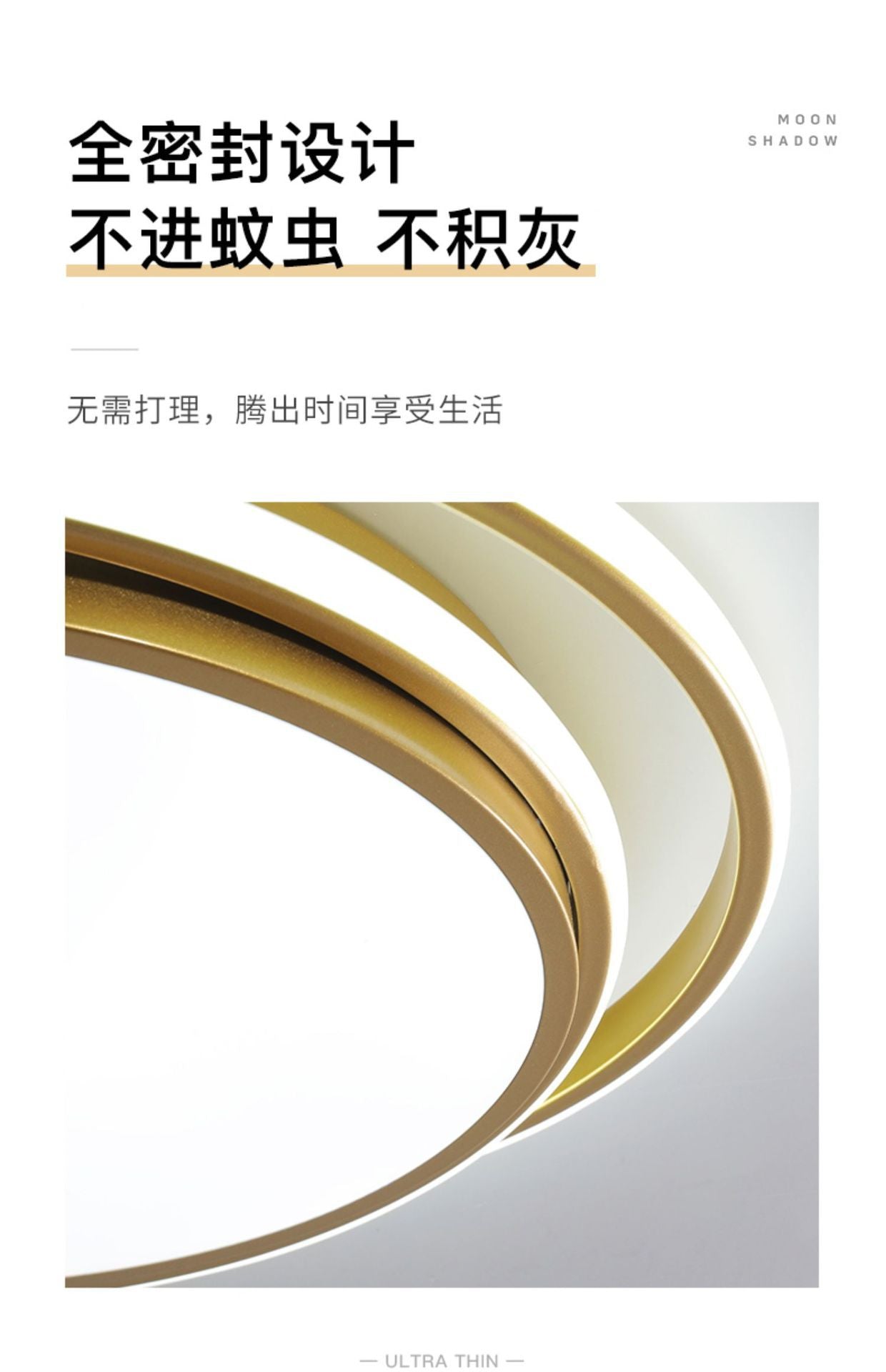 Bedroom lamp ceiling light with a high-end feel led Light Fixtures Room Lights Living Room Lights Main Lights Zhongshan Home Decoration Lighting