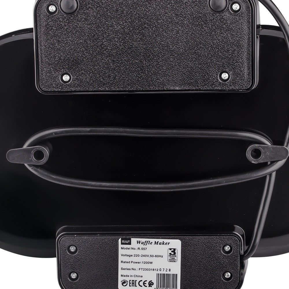 RAF European Standard Household Waffle Maker Double-Sided Heating Sandwich Maker Multi-Functional Toast Cake Maker