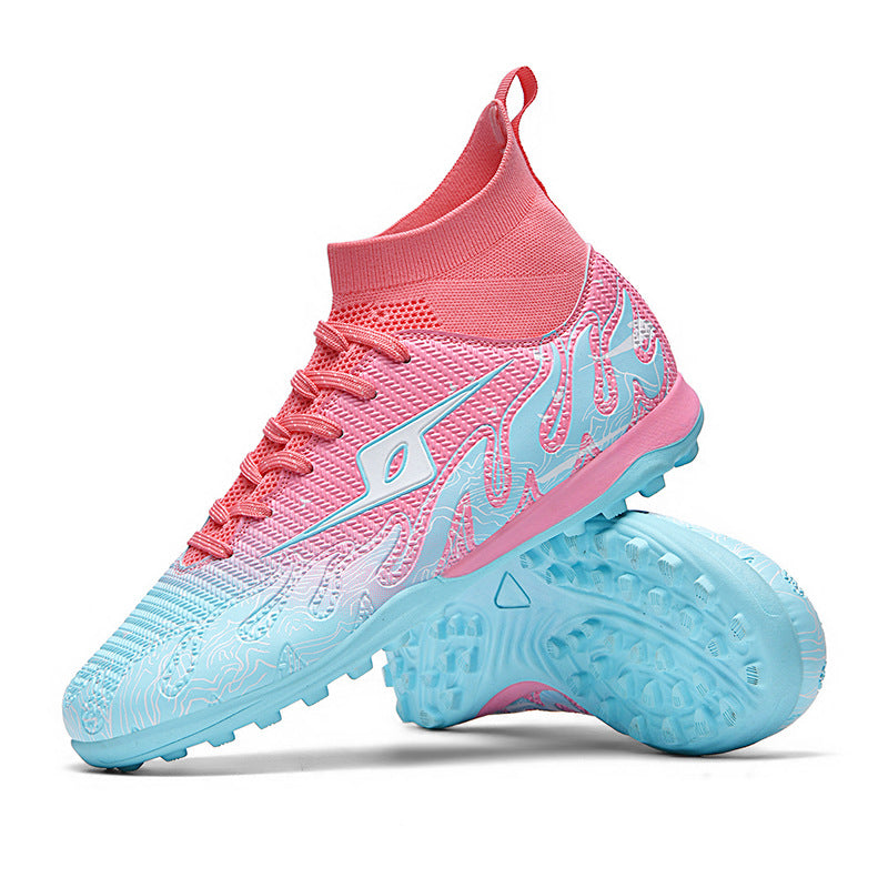 CICERO High quality professional football shoes for men and women FG Long Spike Anti-Slip Wear-Resistant Youth Practical Competition Training Shoes