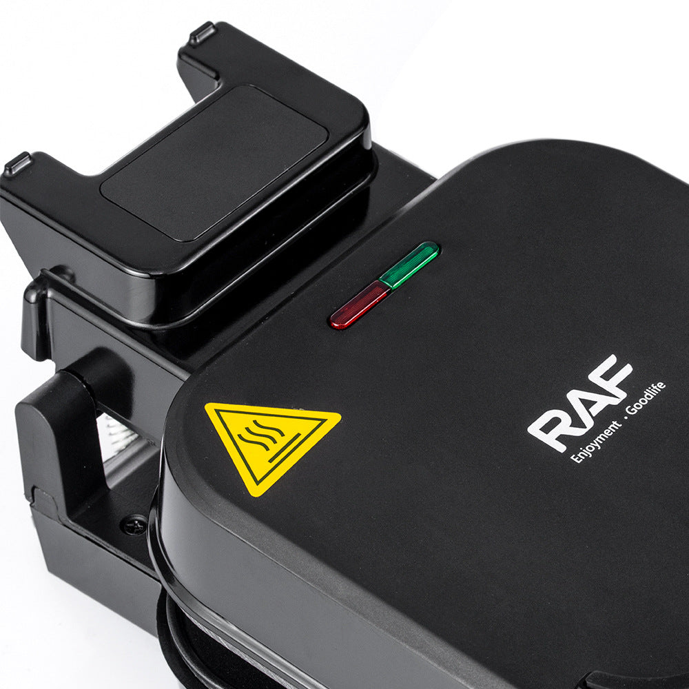 RAF European Standard Sandwich Maker Panini Maker Anti-Stick Coating Waffle Maker Muffin Maker Baking Machine2503