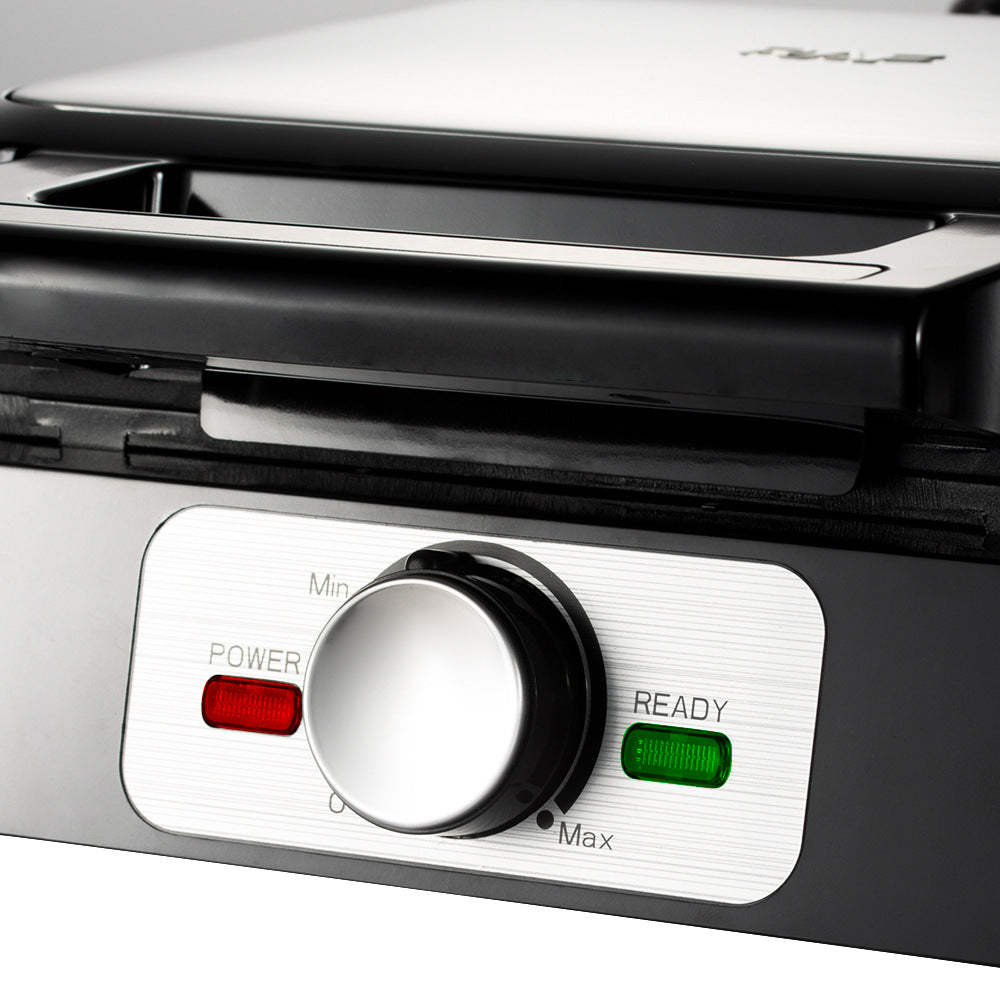 RAF Breakfast Machine Household EU Plug Multi-Functional Double-Sided Heating Bread Electric Baking Pan Light Food Waffle Maker