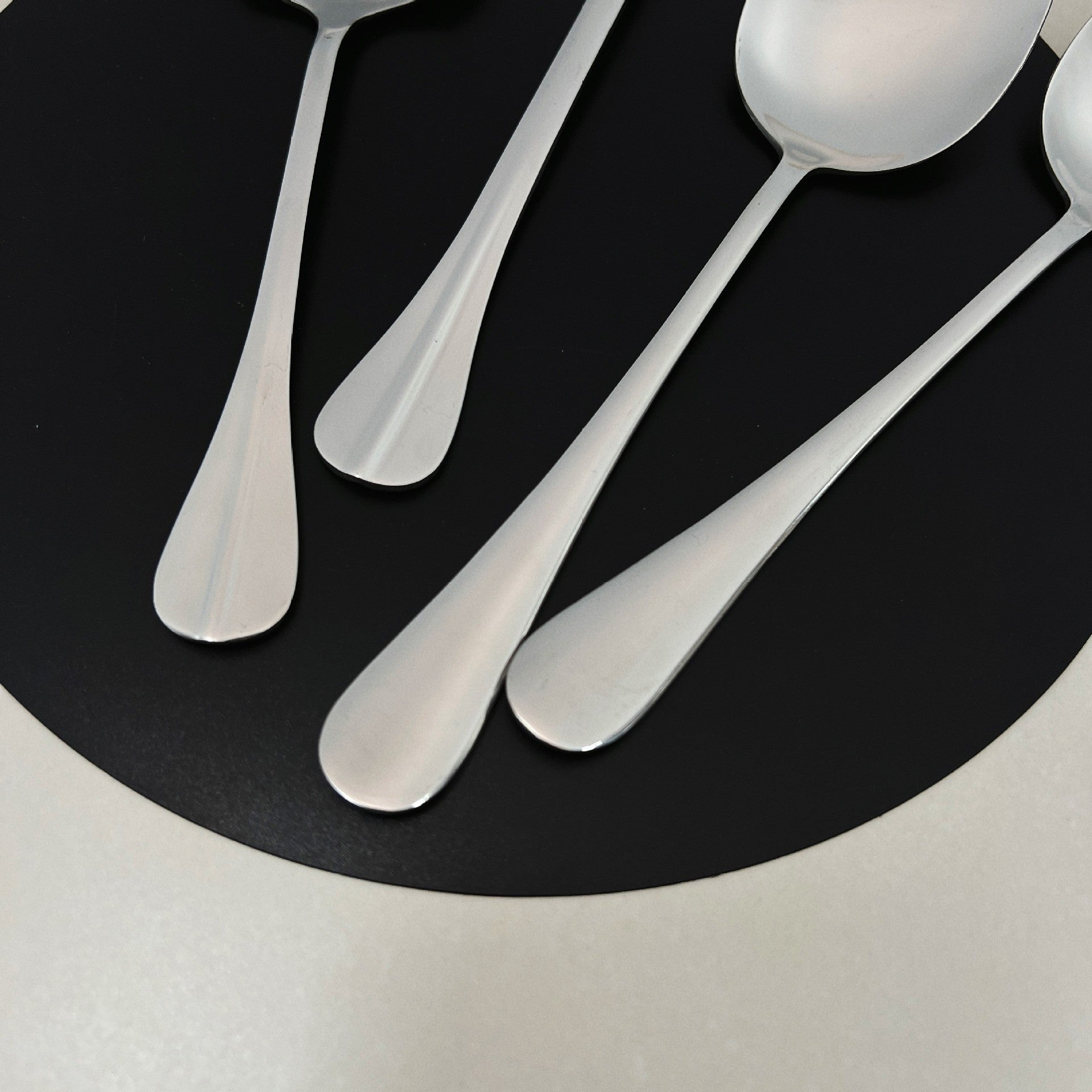 Hotel Stainless Steel Serving Spoon Restaurant Large Serving Spoon Soup Spoon Service Spoon Large Spoon Thickened Canteen Public Spoon
