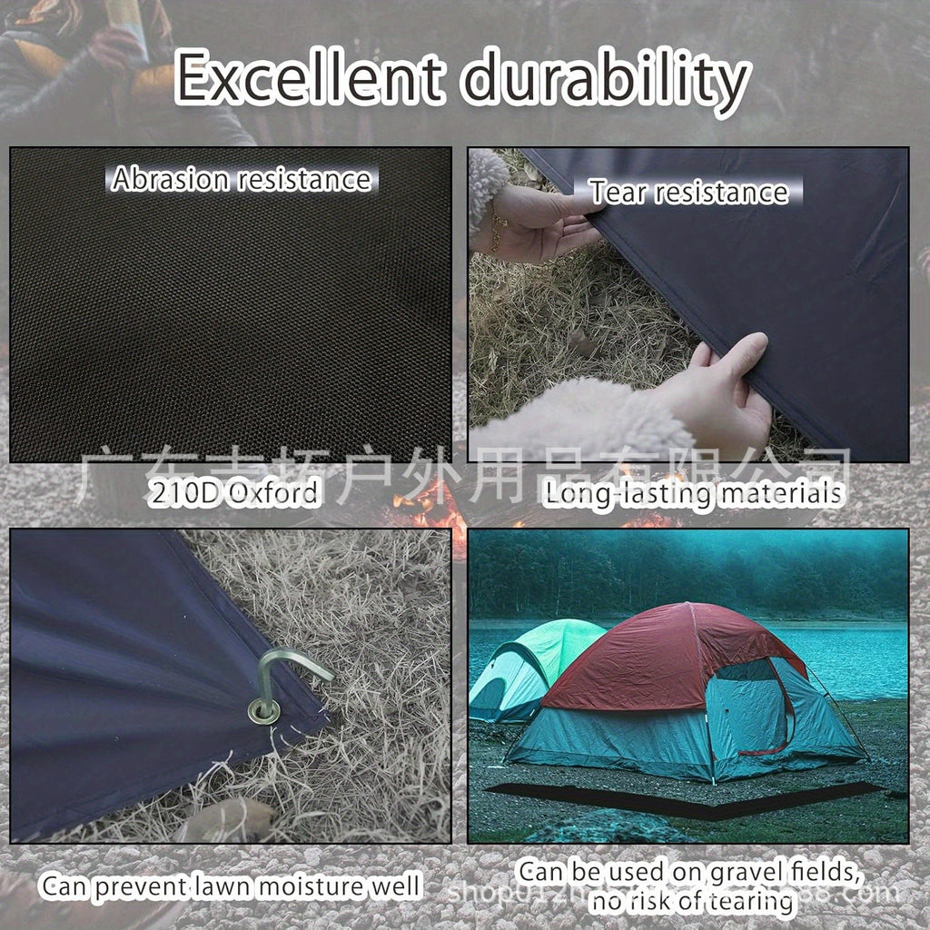Family Camping Extra Large Outdoor Picnic Mat Camping Mat Moisture-Proof Mat Oxford Cloth Picnic Mat Travel Supplies