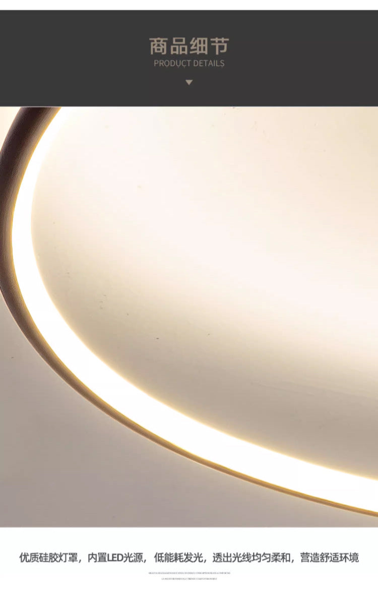 Bedroom light led Modern Minimalist Ceiling Light Internet Celebrity ins Creative Heart-Shaped Home Main Bedroom Study Zhongshan Lighting