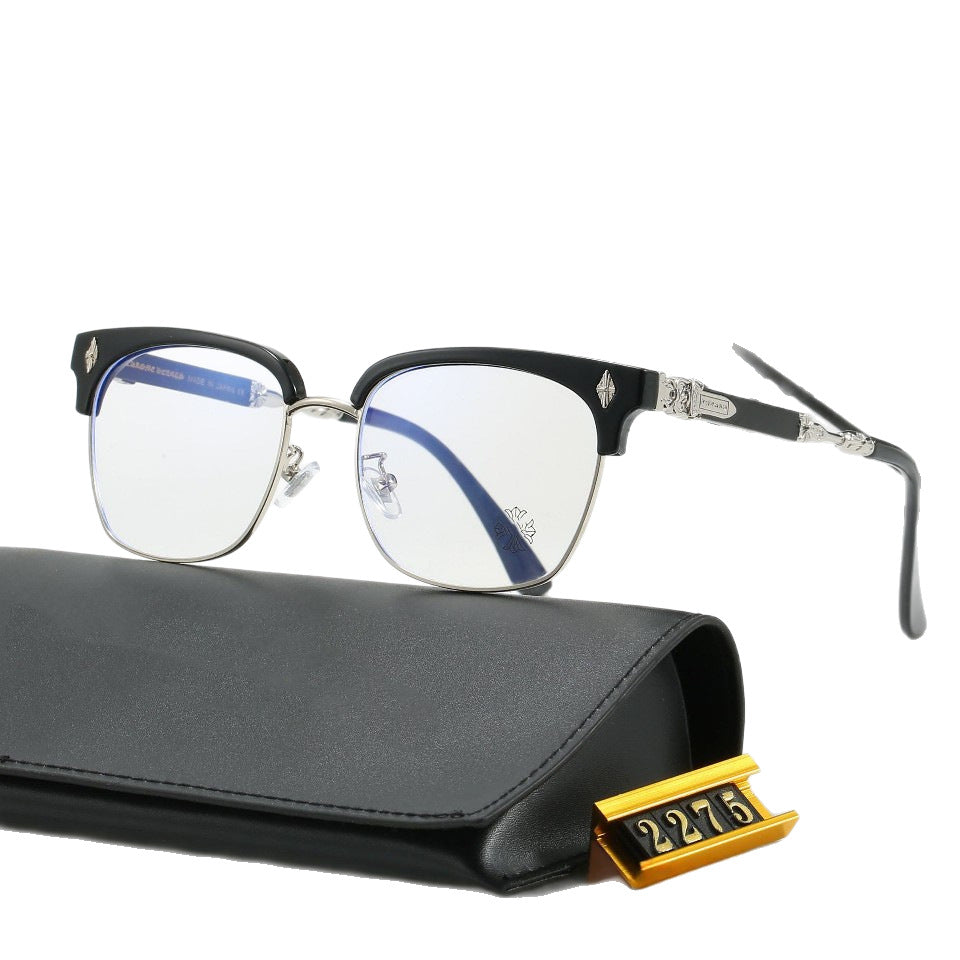 Kro Home Jay Chou Same Style Myopia Eyebrow Glasses Frame High-end Men's Fashion Trend Retro Glasses Frame2275