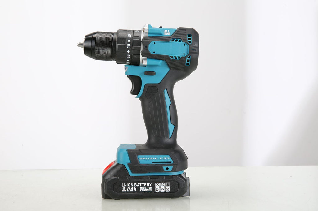 Manufacturer In-Stock Multi-Function Set Electric Drill Box Dual-Speed Impact Lithium Electric Drill Household Electric Screwdriver
