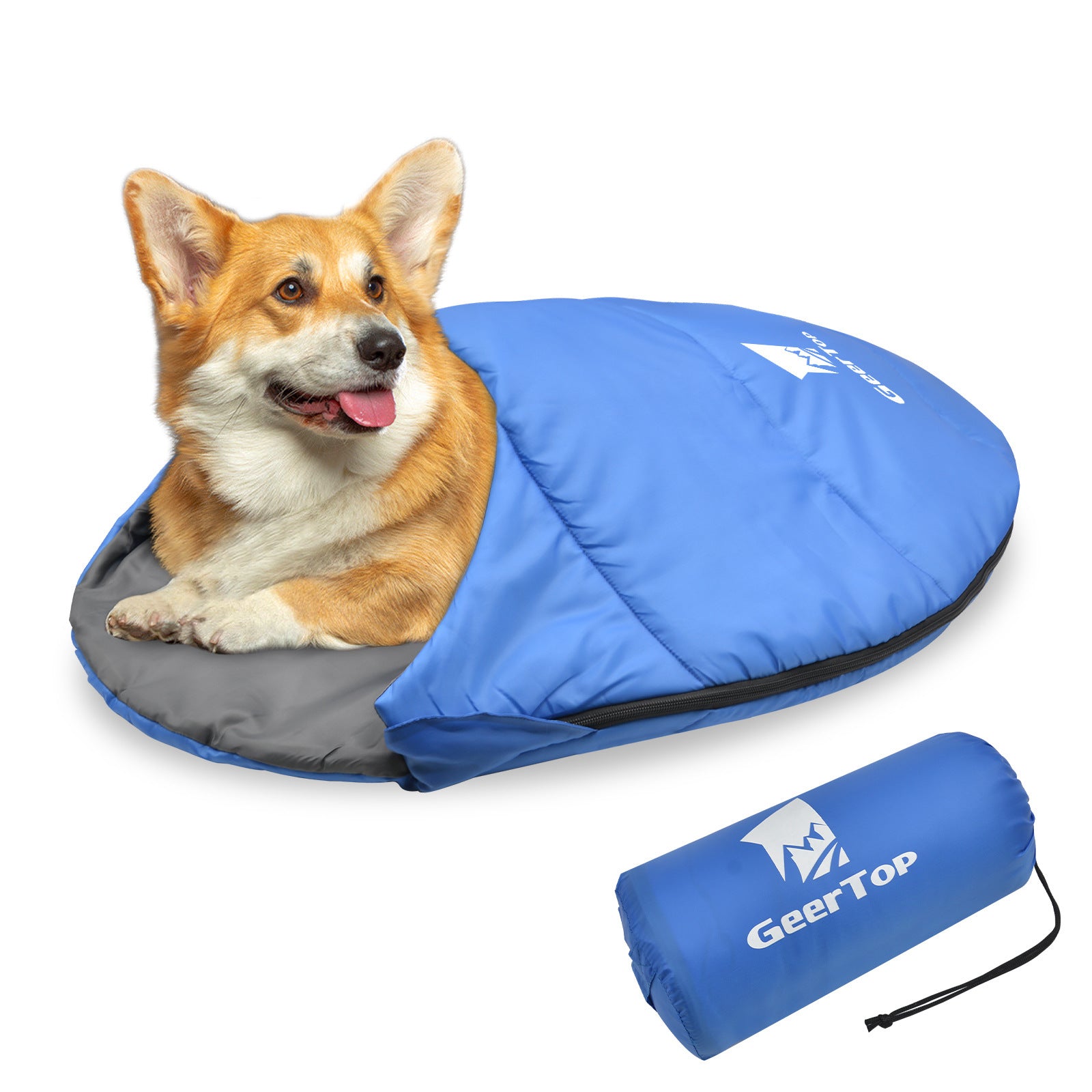 Wholesale Pet Warm Sleeping Bag Outdoor Beach Camping Portable Mummy Lightweight Waterproof Winter Pet Sleeping Bag