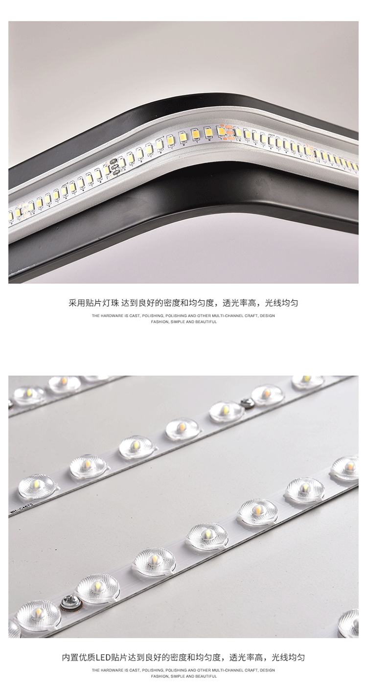 Nordic Ceiling Light for Home, Elegant Rectangular Living Room Light, Silicone Modern Simple Warm Romantic Study Bedroom Light