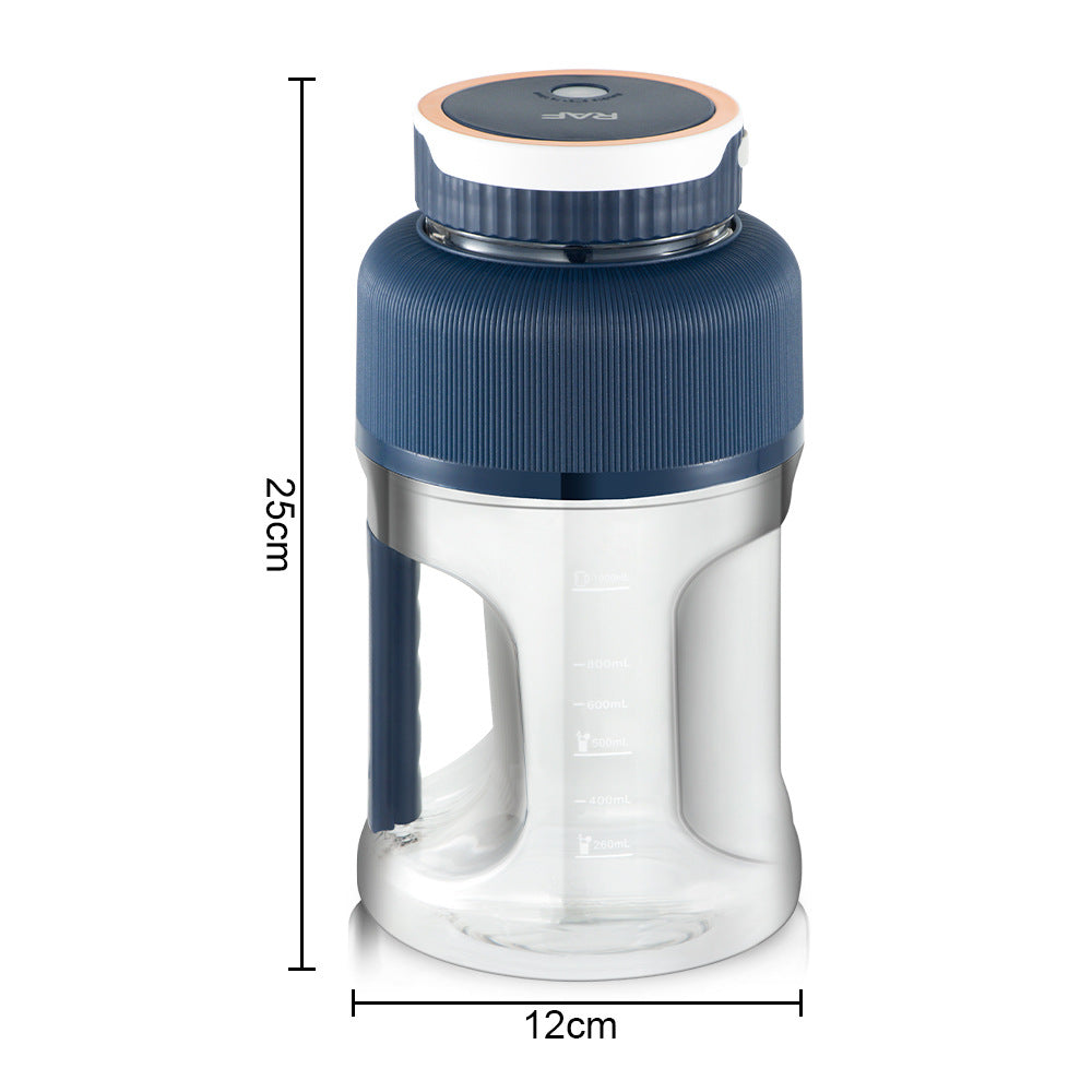 RAF EU Standard Electric Fresh Orange Juicer Household Automatic Juicer Lemon Orange Juice Cup Small Portable