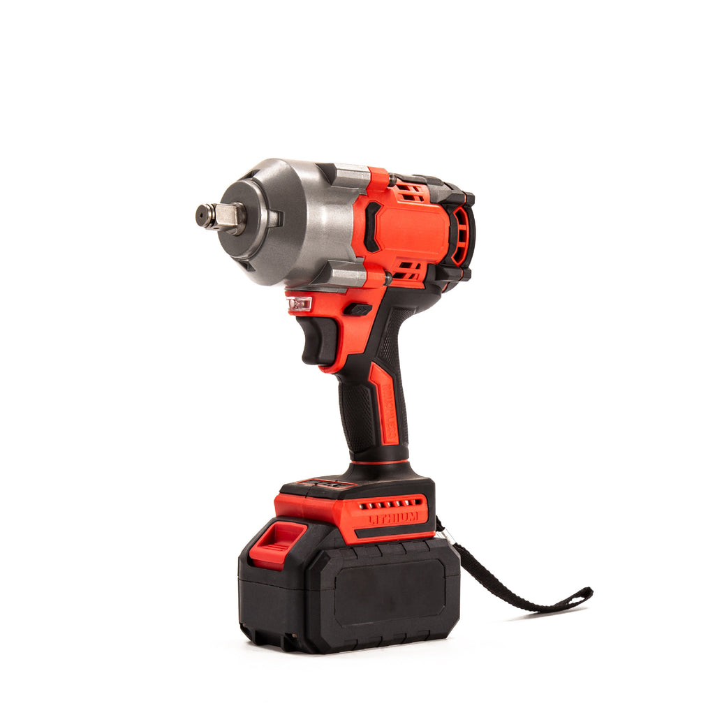 High Power High Torque Electric Wrench Multi-Function Lithium Battery Wrench Auto Repair Air Gun Brushless Impact