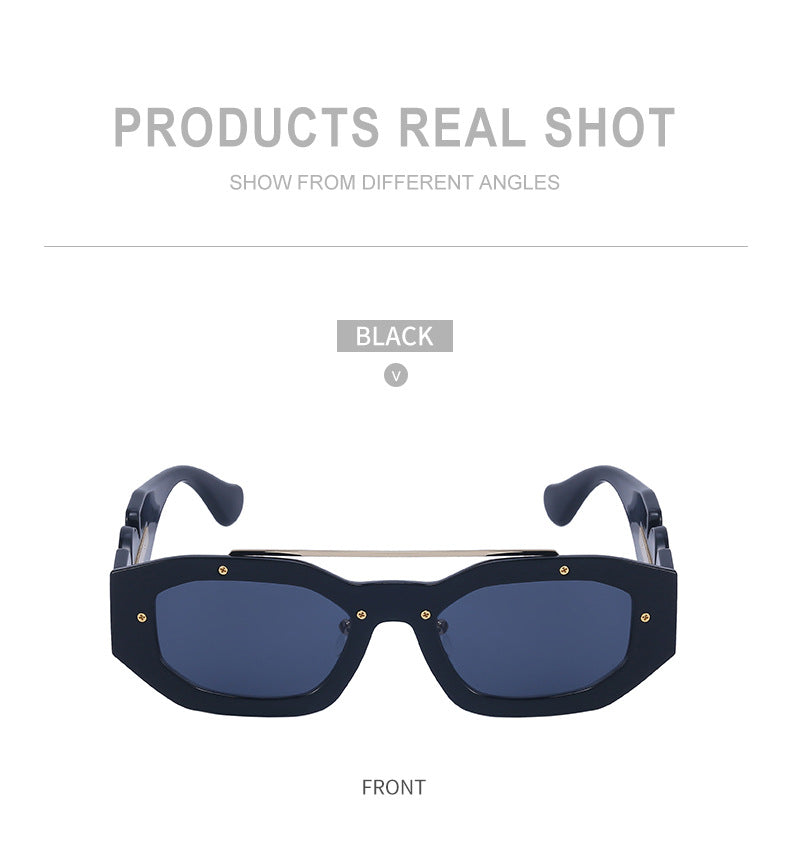 European and American Small Frame Sunglasses for Women UV Protection European and American Internet Celebrity Sunglasses for Women INS Wholesale