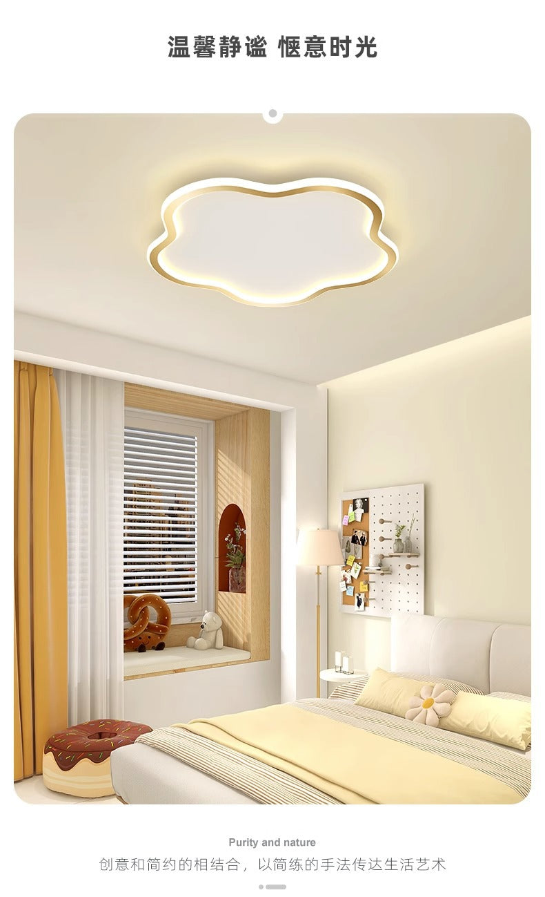 Creative Bedroom Main Light for Home Use led Ceiling Lamp Simple Modern Living Room Lamp Room Restaurant Study Flower Lighting