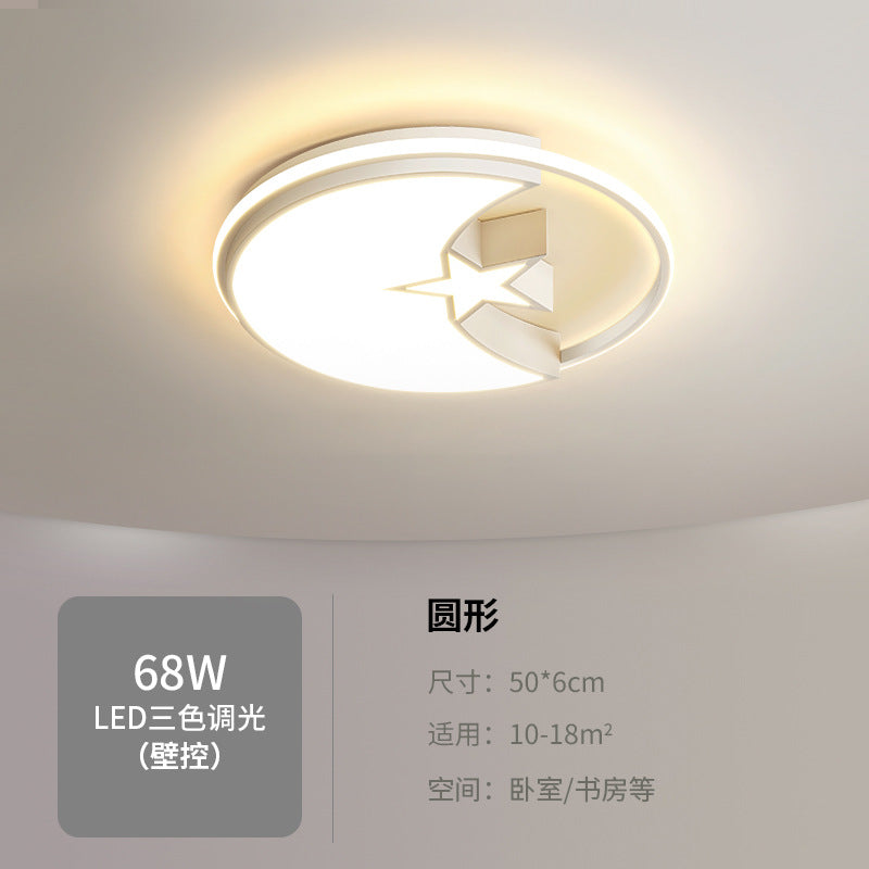 Nordic Bedroom Ceiling Light Modern Simple Creative Geometric Master Bedroom Room Lighting Design Water Ripple Ceiling Light