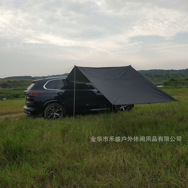 Manufacturer Direct Supply Car Sunshade Side Awning Outdoor Camping Car Tail Tent suv Car Side Tent Side Awning Canopy