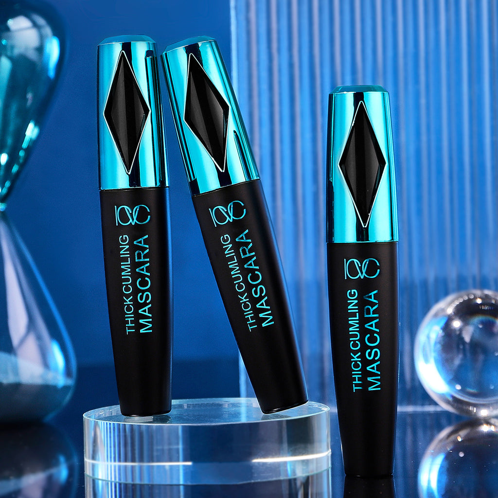 Mascara Waterproof Non-Smudge Lengthening Thick Curling Eyelash Version European Daily Use Makeup