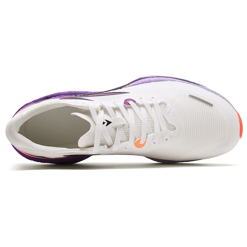 Fashion Four Seasons New Popcorn Carbon Plate Breathable Couple Running Shoes Comfortable Unisex Sports Shoes