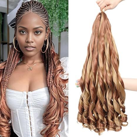 European and American Cross-Border Wig Braids Big Wave Curls French Curl Loose Wave Crochet Hair